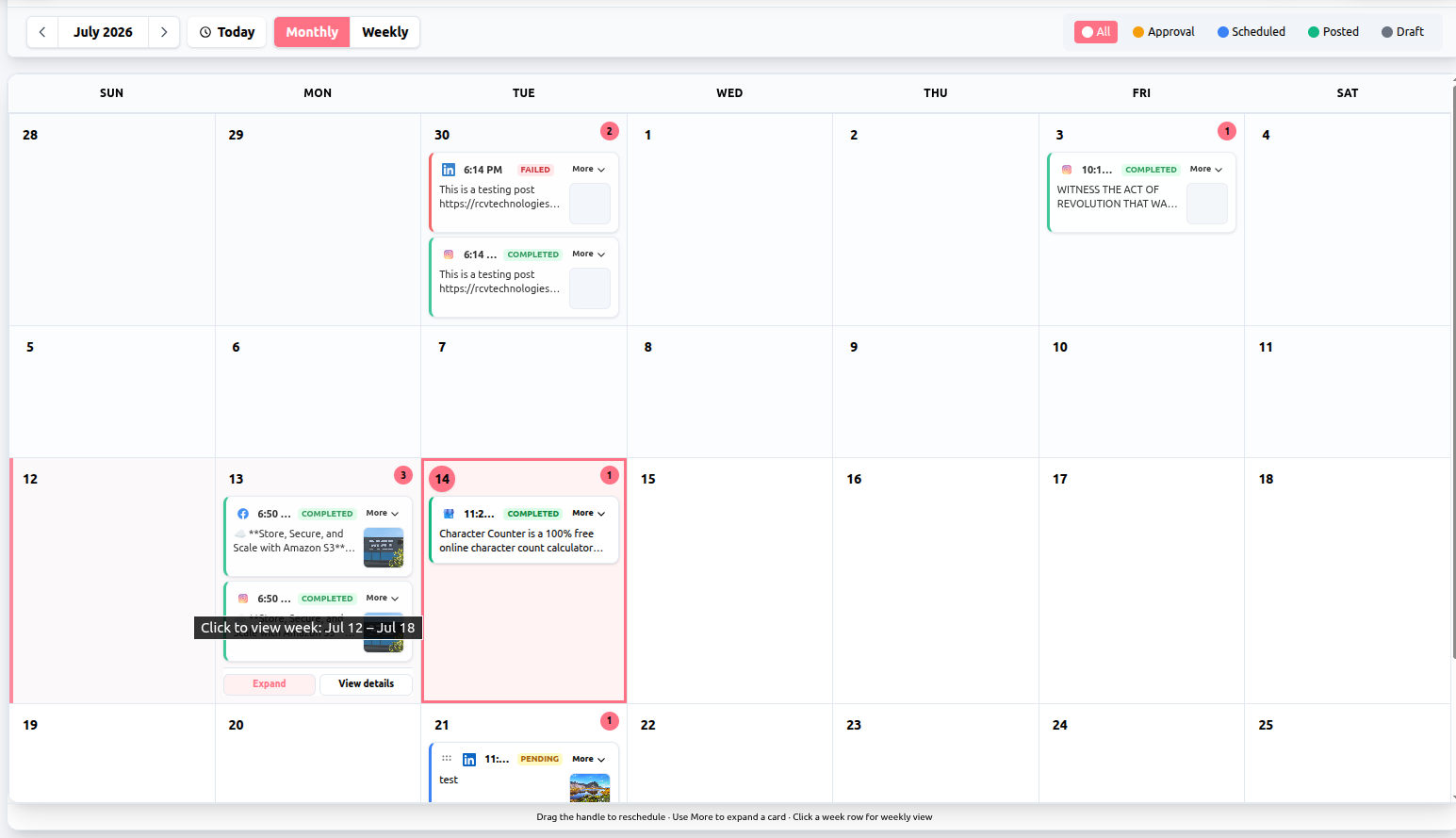 Smart Scheduling